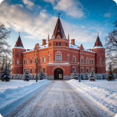 Беларусь зима