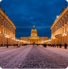 Санкт-Петербург зима ИИ 4